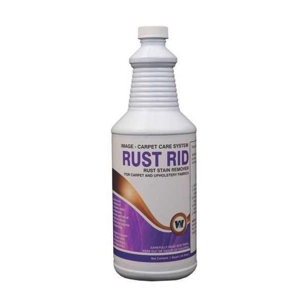 Warsaw Chemical Rust Rid, Rust and Stain Remover, 1Quart, 12PK 63066